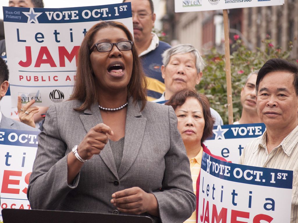 Letitia James Flickr Creative Commons license