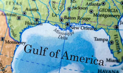 Gulf of America Map