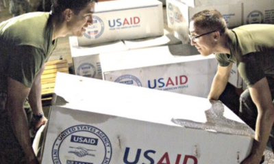 USAID boxes