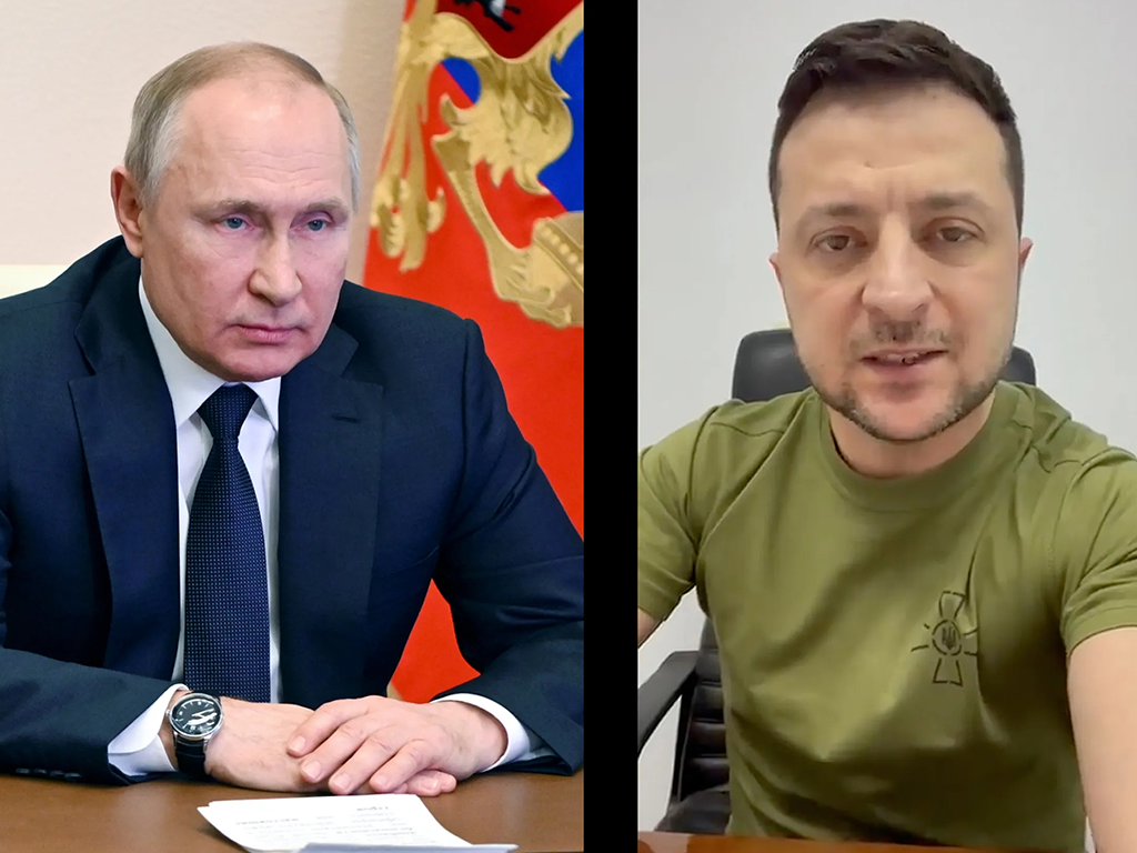 Putin and Zelenskyy